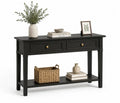 Konsole Schwarz MDF 120x40x80 cm