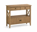Konsolentisch Eichenholz 90x35x85cm